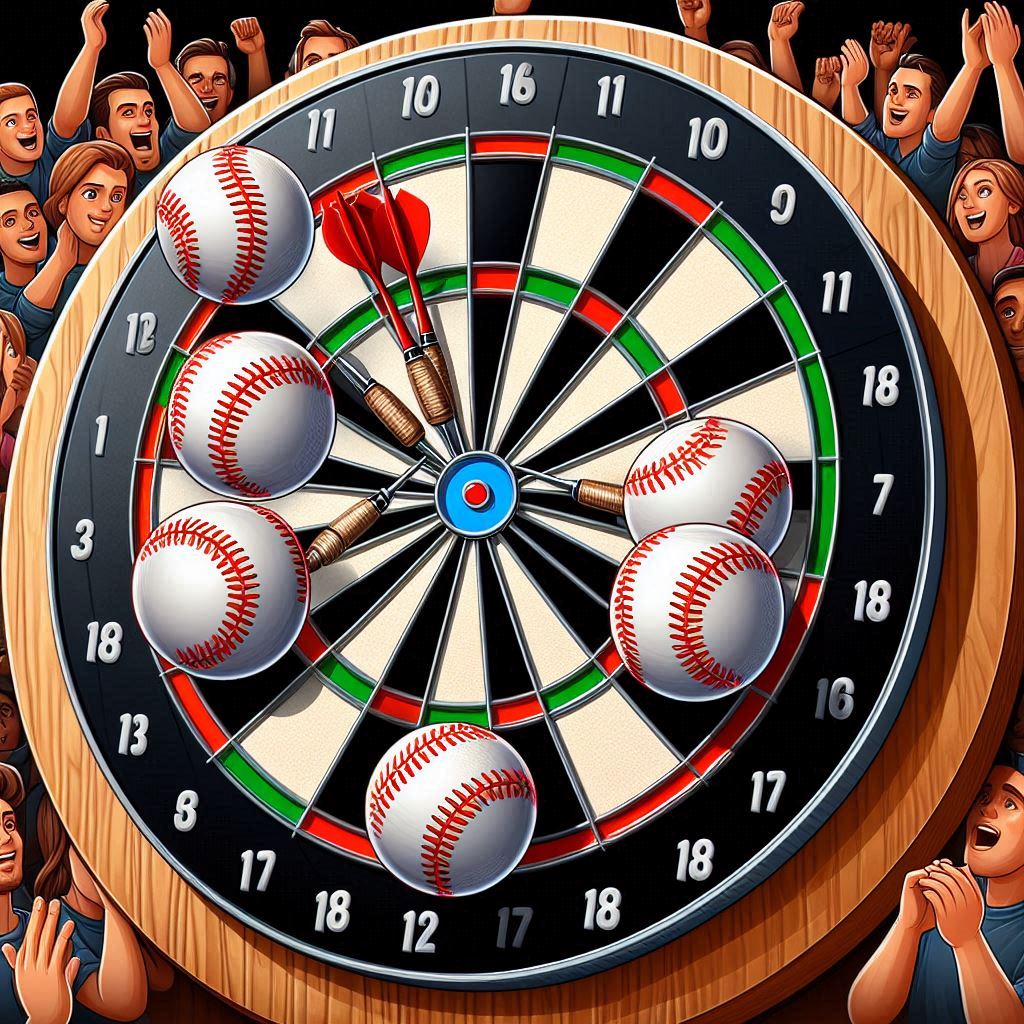 Baseball darts